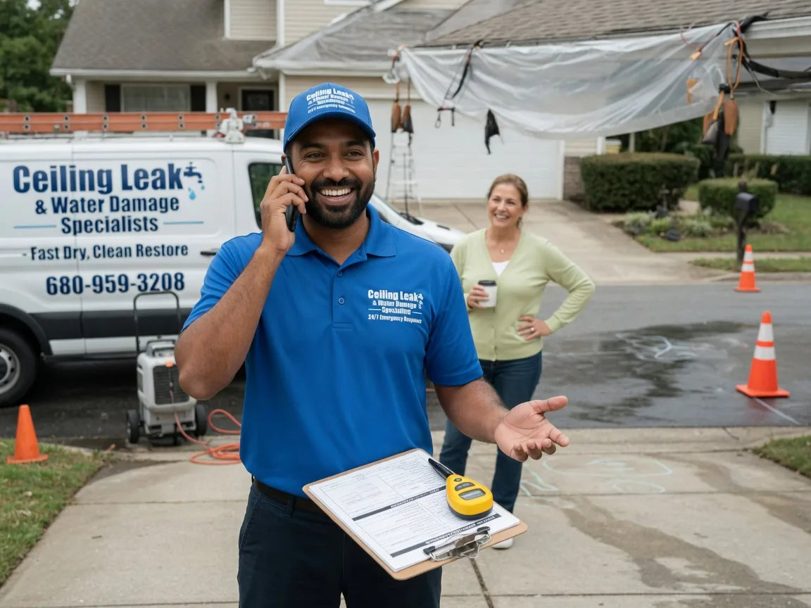 Ceiling Leak Cleanup Artesia, NM FAQs